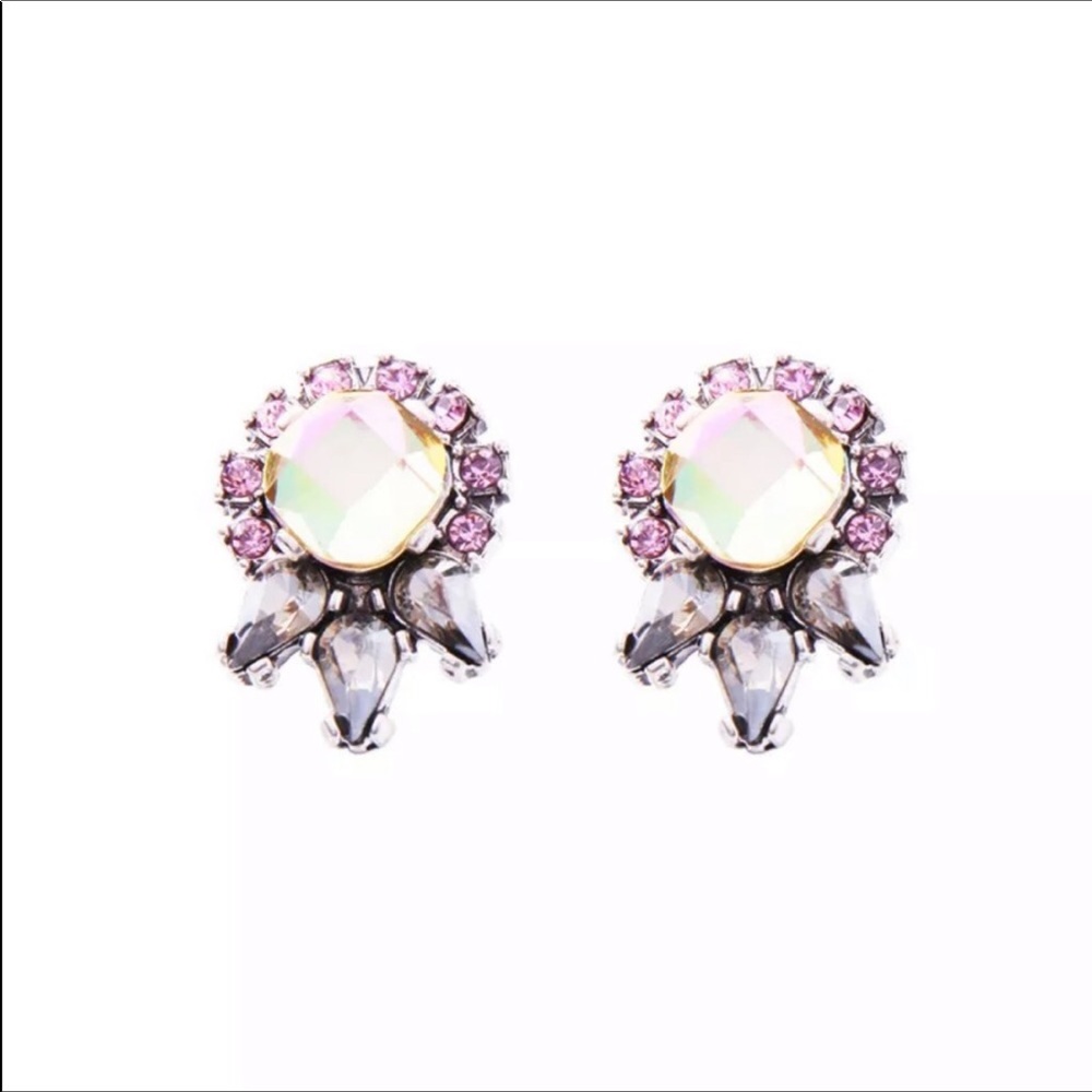 BOGO 🥳💎 Crystal Flower Earrings